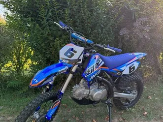 dirt bike smx rfz enduro 150 cc bleu