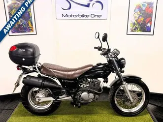 suzuki rv125 vanvan 124 cc low seat height, comfortable 124 cc