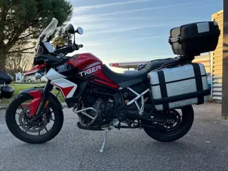 triumph tiger 900 gt aragon edition 2023 888 cm3 | moto trail | 6 541 km | rouge | 56600 lanester