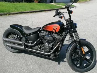 softail street bob 114 mit heckumbau