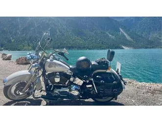 ❤️harley-davidson heritage softail classic❤️mit airbrush