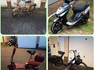 lot de mobylette et scooter