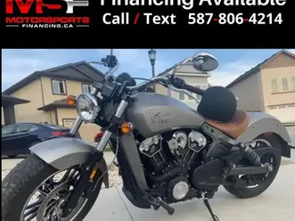 2017 indian scout (financing available)