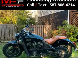 2020 indian scout (financing available)