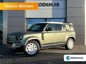 land rover defender 110 p300e 110 x-dynamic se | pano | afn trekhaak | groen