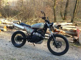 honda nx650 aufwendiger komplettumbau