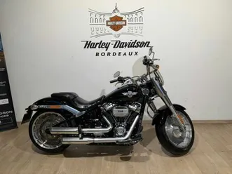 harley-davidson softail fat boy 1868 2018 1868 cm3 | moto custom | 20 300 km | noir | 33130 begles