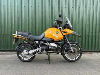 bmw r1150gs 2002 yellow 56k long mot px to clear runs ands rides well