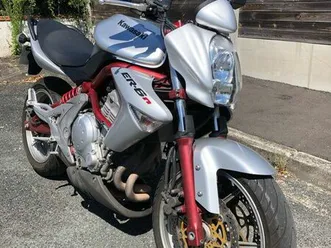 kawasaki er6n - 2008 - 21 000 km bridée a2 très bonne état