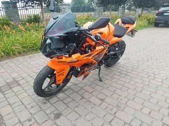 ktm rc125 / damaged/ unfall