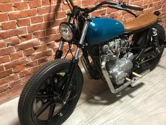 yamaha xs 650, klassiker im custom-look.