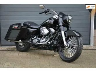 harley davidson road king stretched koffers, groot voorwiel — motoren | harley-davidson — marktplaats