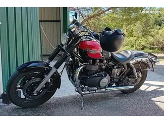 triumph custom speedmaster à carbus