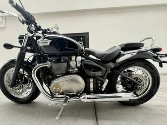 2018 triumph bonneville speedmaster jet black
