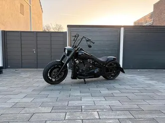 harley davidson fat boy black