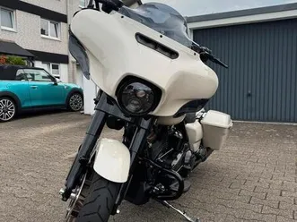 harley-davidson street glide st – sand white pearl – top-zustand