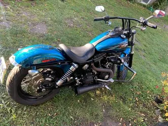 harley-dvidson street bob dyna 2017, 18500km gostycyn
