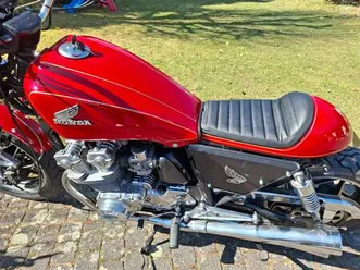caferacer honda cb750c leicht umgebaut sehr schön viel poliert