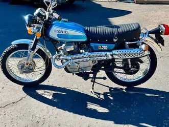 very rare classic 1974 honda cl200 scrambler