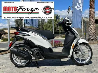 2023 piaggio liberty 150 white | at moto forza!