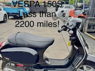 vespa, 150 s with only 2200 original miles