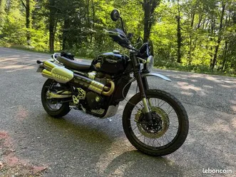 triumph scrambler 1200 xc – 2024 – 800 km – état neuf