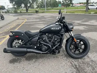 2026 indian scout bobber limited +tech black smoke