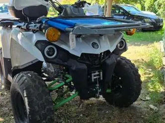 lem quad hummer 200 cc targabile e4 targa gialla bianco