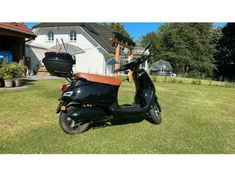 elektroroller e-city 45 retro v2021 schwarz