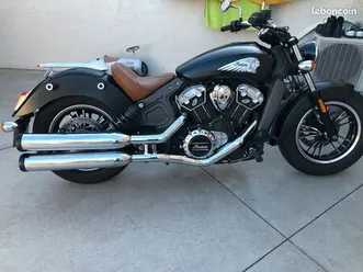 indian scout noir mat