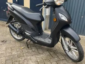 zwarte sym scooter — scooters | sym — marktplaats