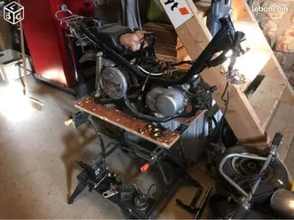 moto chappy 50 cm3 à restaurer