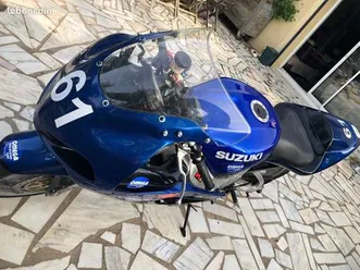 suzuki 750 gsxr piste avec cg