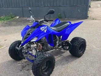 quad yamaha 350 raptor blue édition urgent