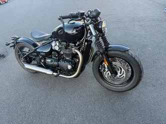 triumph bobber 2021, nur 800km