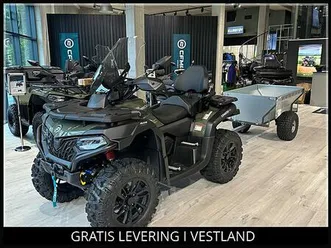 cfmoto cforce 625 touring vindskjerm+varmeholker+kasse inklude