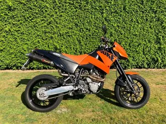 ktm 640 lc4 duke 2 abp + akrapovic top