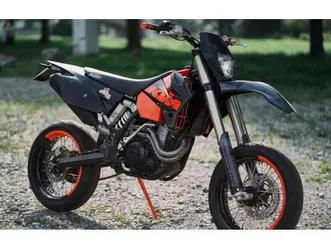 ktm exc 525 supermoto, 38 kw offen, tüv. alles eingetragen!