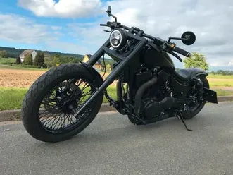 suzuki vs 1400 intruder chopper custom bike