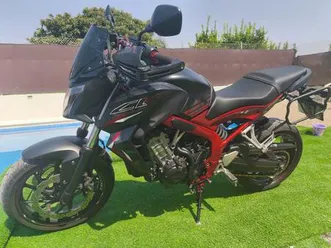 honda cb650f, mit koffer ( a2 möglich, originale steuergerät)