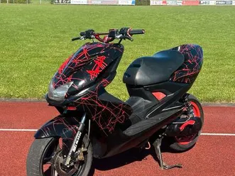 yamaha aerox 70 ccm - sauberer aufbau, starker durchzug