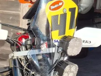 perfecte husqvarna 449 met rallytower en bagagerek voor tet — motoren | husqvarna — marktplaats