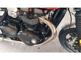 vds triumph speed twin 1200■mod:07/2020■2e main concession triumph ambutrix ■-révision à jour■-pneus michelin road 6 ■-plaquettes av et ar neuves■-moto état pro