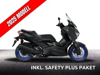 yamaha xmax 300 modell 2025 smart key, tcs, led-beleu