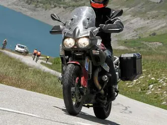 moto guzzi stelvio 1200 ntx 8v abs tiroltauglich! rot