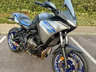 yamaha tracer 7 a2 – 6 500 km – akrapovic – état impeccable
