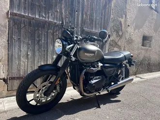 triumph street twin 900 - bridable a2 - 1ère main