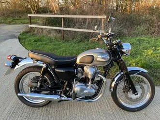 kawasaki w650 ej650-c4, 2002, 10,180 miles, service history, good clean example