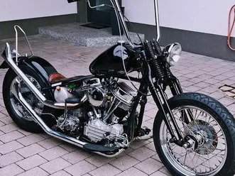 harley davidson panhead "grandma"