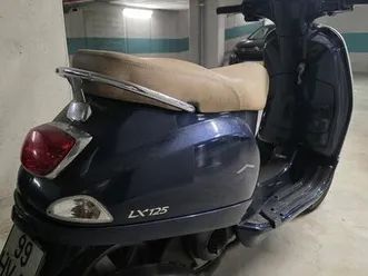 vespa lx 125 cc impecável são martinho